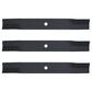 3 50" Hi High Lift Mower Blades Fits Toro TimeCutter Z 110-6837-03 112-9759-03
