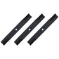 3 Mower Blades 50" Cut Fits Toro WheelHorse Timecutter 110-6837-03 112-9759-03