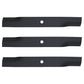 3 USA HD XHT Blades Fits Timecutter SS5060, SS5000, MX5060 ZTR Lawn Mower 79016
