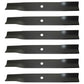 Qty. 6: Lawn Mower Blade
 Fits Lawn-Boy Replaces 110-6837-03