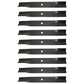 9 High Lift Blades for 50"cut(12273) Fits Toro 110-6837-03,112-9759,115-5059-03