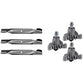 Blades & Spindles Kit Fits Craftsman Fits Husqvarna Poulan 50" Deck 143651