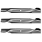 3 Hi Lift Blades Fits Craftsman 137380 137380MS 156468 Fits Husqvarna 532137380