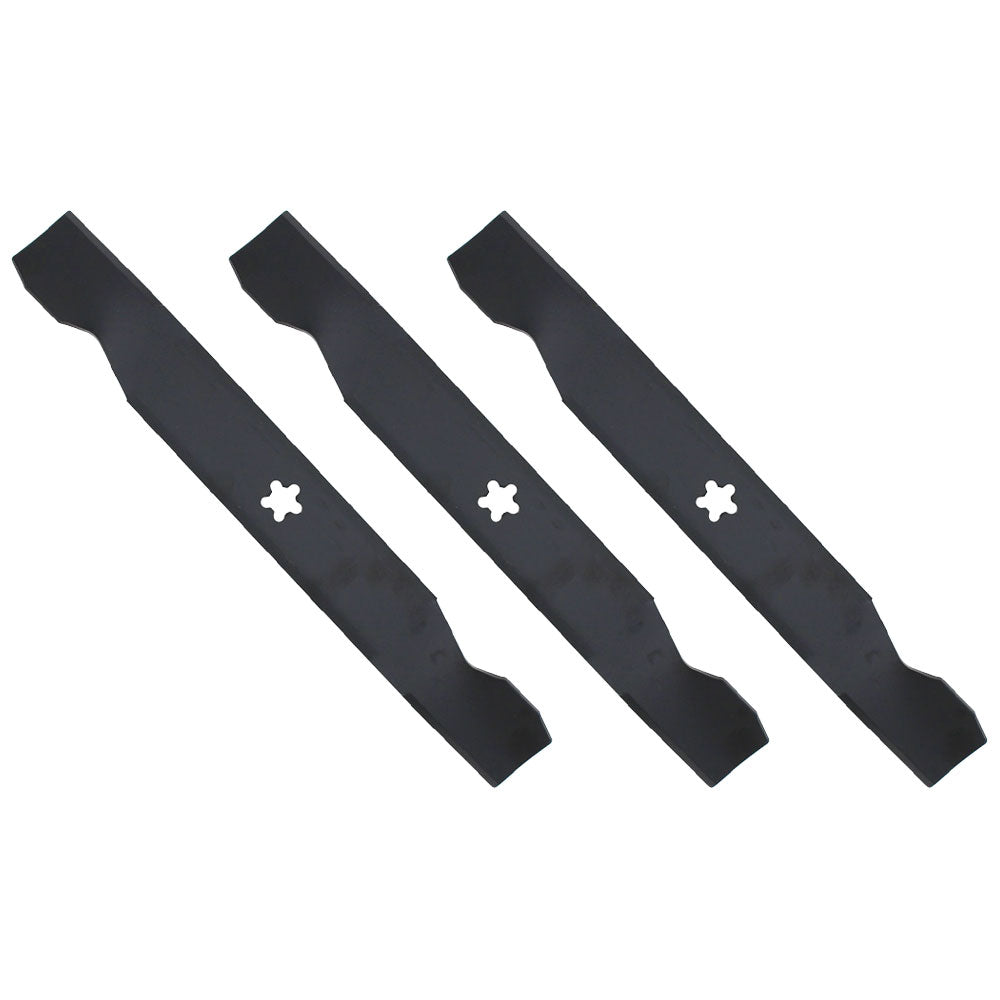 Lawn Mower Blades for Sears/Fits Craftsman 50" Cut 3 Blade Set 137380