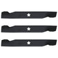 Qty 3: Lawn Mower Blades
 Fits Poulan Replaces 137380