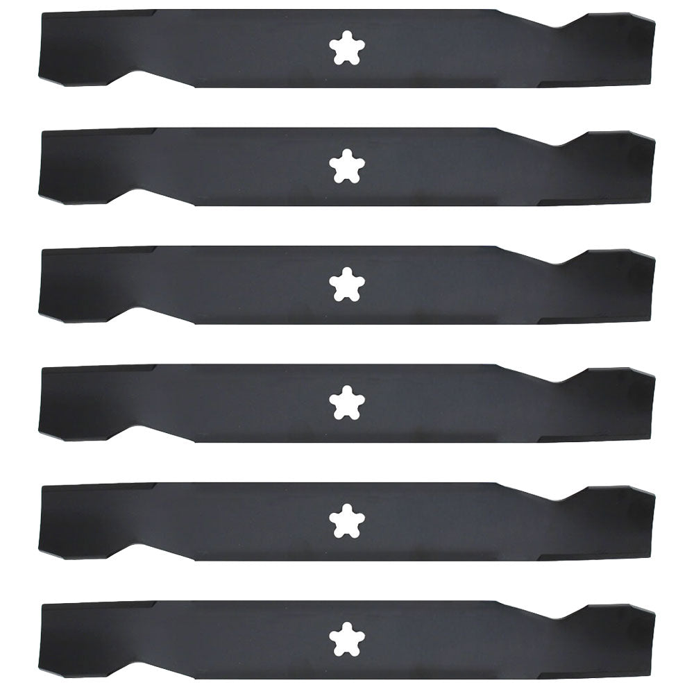 Qty 6: Lawn Mower Blade
 Fits Husqvarna Replaces 137380