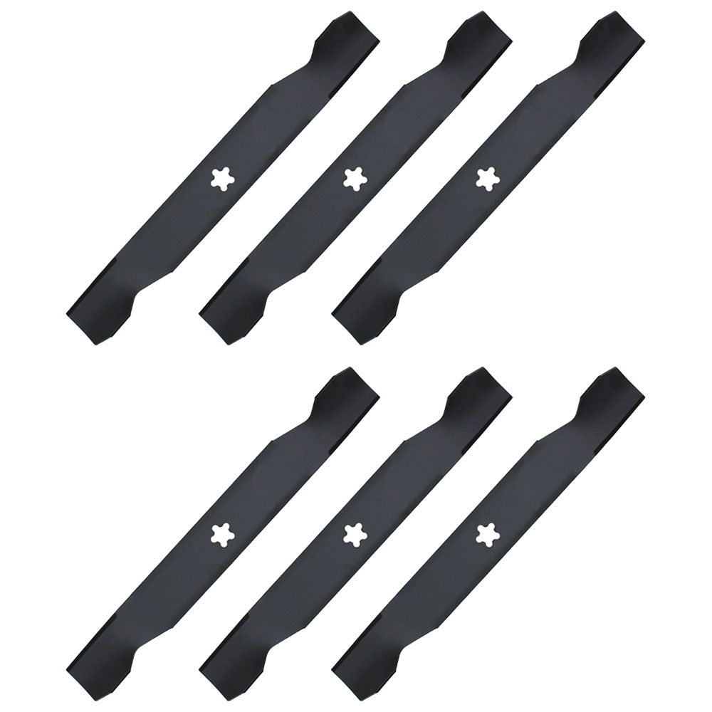 Qty 6: Lawn Mower Blade
 Fits Poulan Replaces 137380