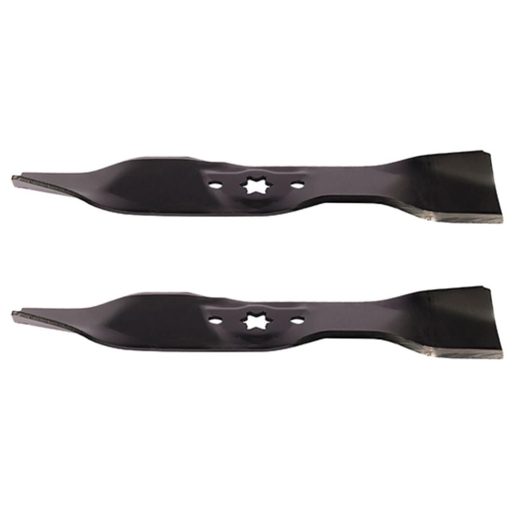 Qty 2: Mulching Mower Blade Fits Bolens Replaces 742-0612