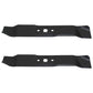 Qty 2: Mulching Mower Blade Fits Cub Cadet Replaces 742-04125