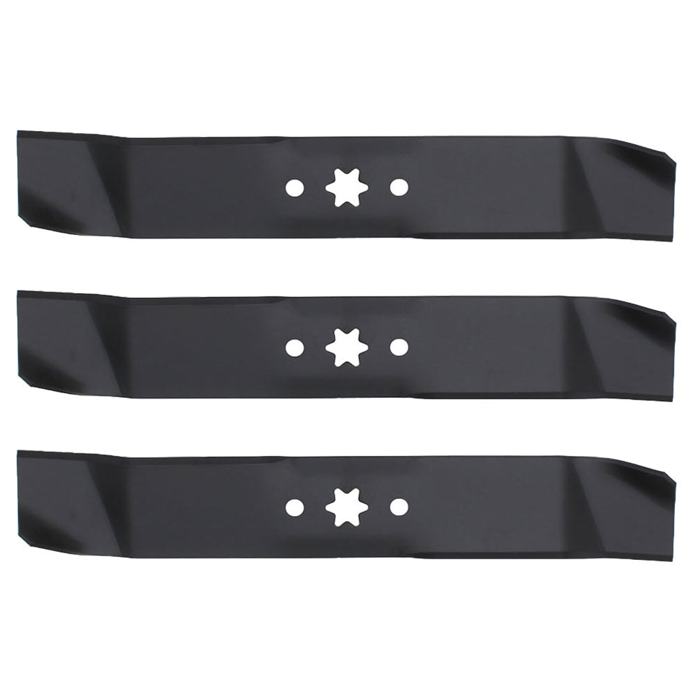 Qty 3: Mulching Mower Blade Fits MTD Replaces 742-0611