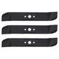 Qty 3: Mulching Mower Blade Fits MTD Replaces 742-0611