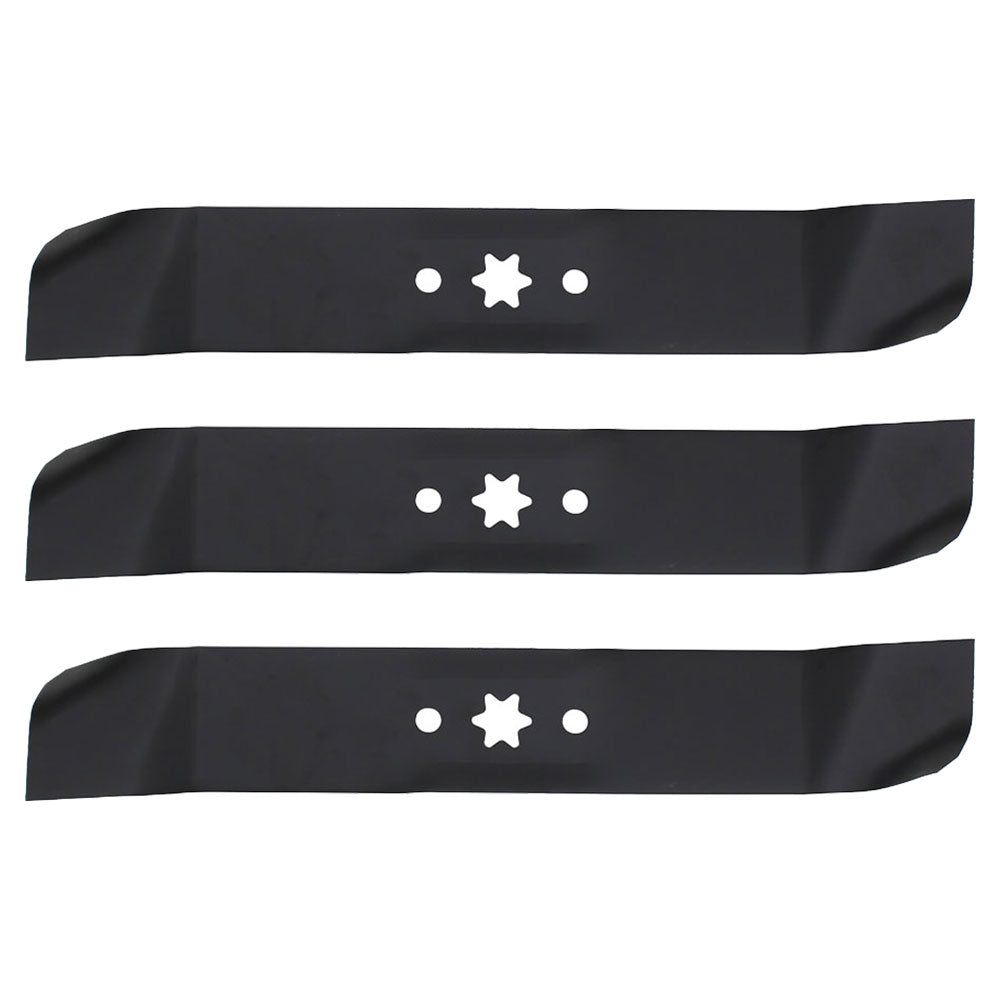 Set of 3 Blades fits MTD fits Yard Machine 46" Mower Decks 942-0611 742-0611