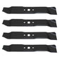 Pack of 4 New Aftermarket Mulching Blades Fits MTD Fits Toro 942-0611 942-0611A