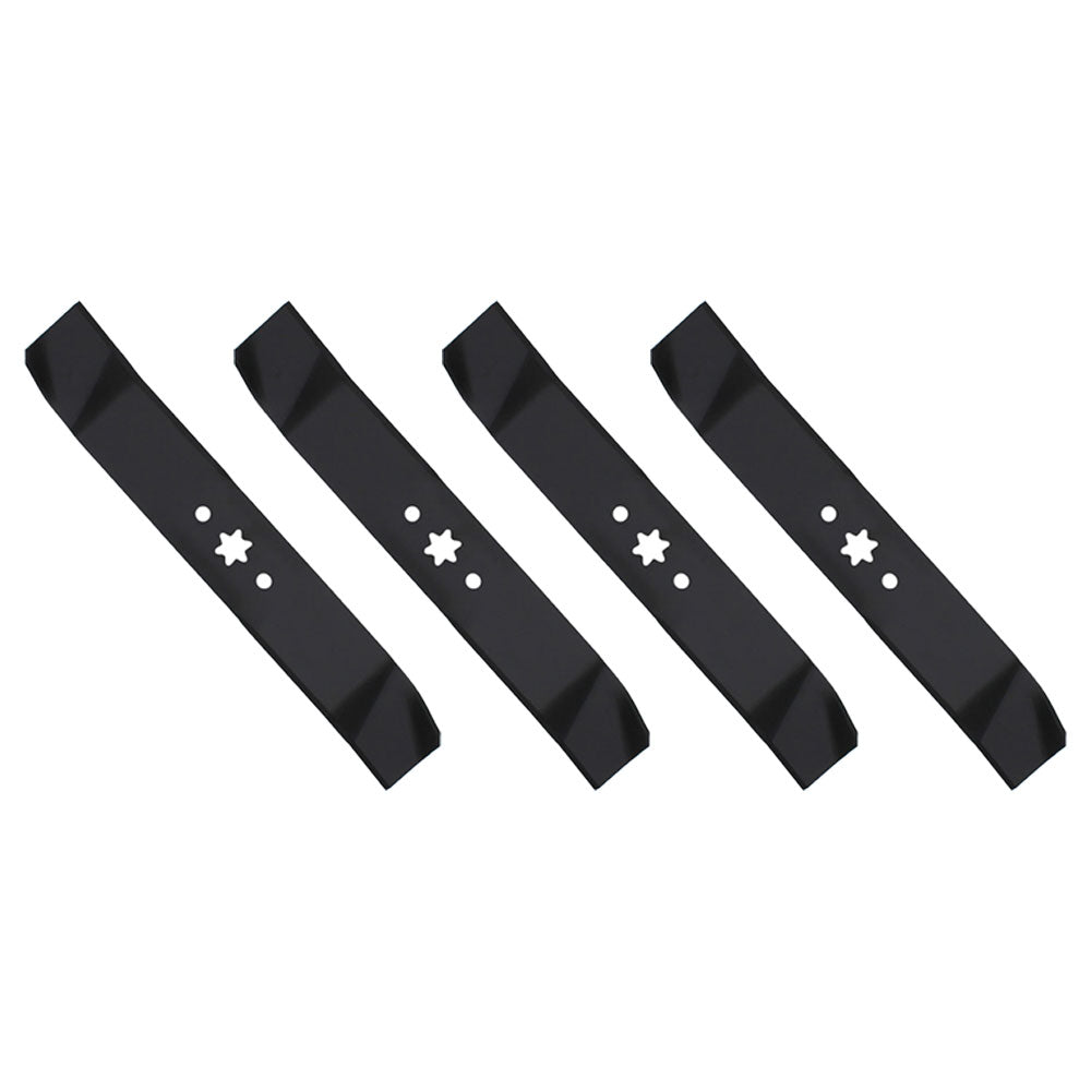 Pack of 4 New Aftermarket Mulching Blades Fits MTD Fits Toro 942-0611 942-0611A