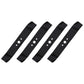 Pack of 4 New Aftermarket Mulching Blades Fits MTD Fits Toro 942-0611 942-0611A