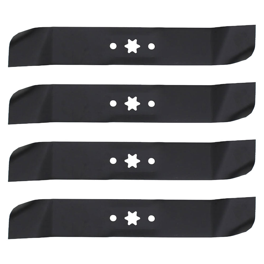 Pack of 4 New Aftermarket Mulching Blades Fits MTD Fits Toro 942-0611 942-0611A