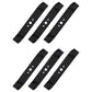 Qty 6: Mulching Mower Blade
 Fits MTD Replaces 742-0611