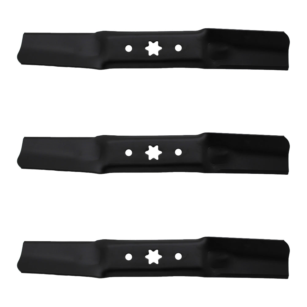 3 Blades Fits Troy Bilt 742-05052A 942-05052 Mustang 50XP 50 XP Super Bronco 50