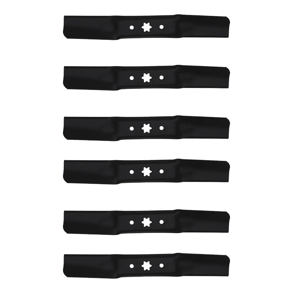 6 Replacement Fits Cub Cadet Mower Blades 942-05052A 742-05052A RZT L50 S50 XT1