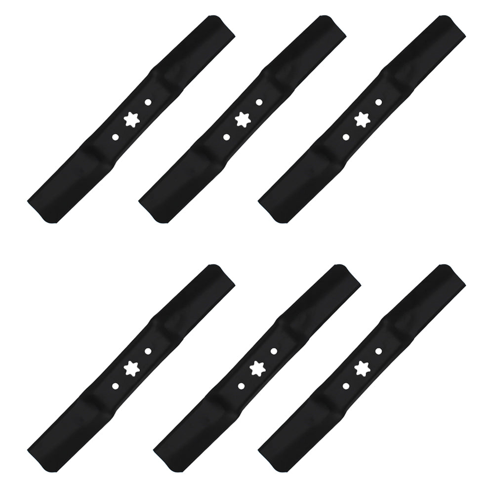 Qty 6: Lawn Mower Blade
 Fits Cub Cadet Replaces 742-05052A