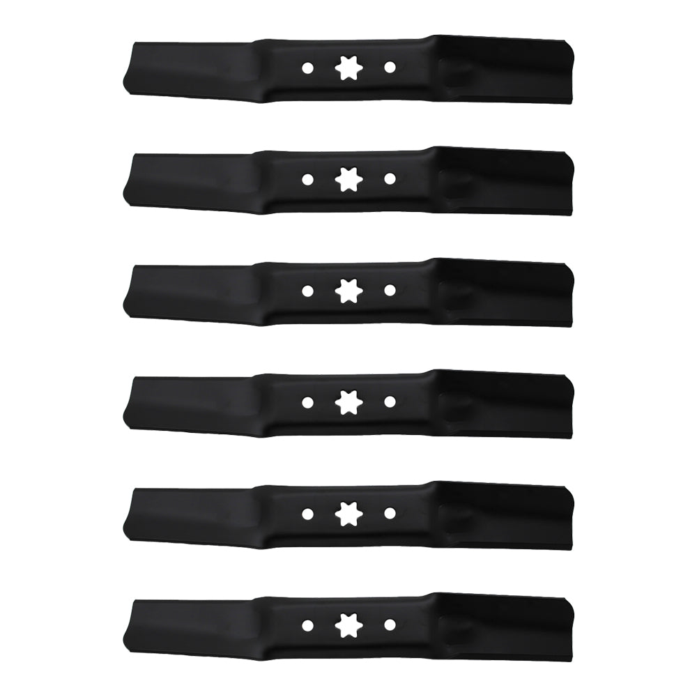 6 Replacement Fits Cub Cadet Mower Blades 942-05052A 742-05052A RZT L50 S50 XT1