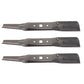 Qty 3: Lawn Mower Blade
 Fits Troy Bilt Replaces 742-05056