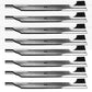 (10) High Lift Lawn Mower Blades for Gravely 48" Cut 04919100 04924600