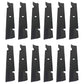 Qty 12: Lawn Mower Blades Fits Toro Replaces 103-2517
