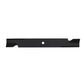 Notched High-Lift Mower Blade Fits Bad Boy Replaces 038-2007-00