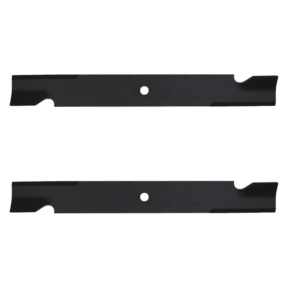 Qty 2: Notched High-Lift Mower Blade
 Fits Bunton Replaces PL7441