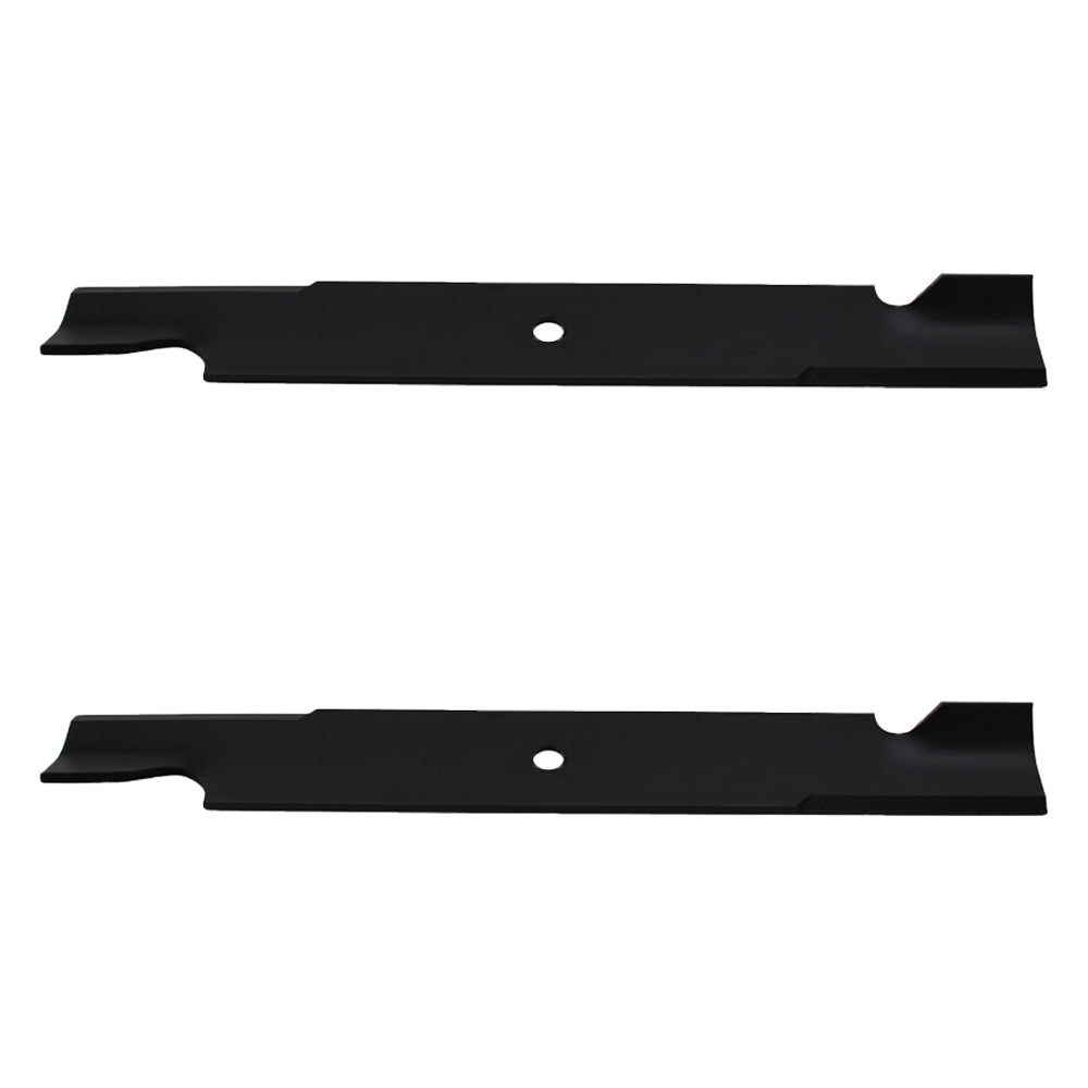 Qty 2: Notched High-Lift Mower Blade
 Fits Gravely Replaces 025124