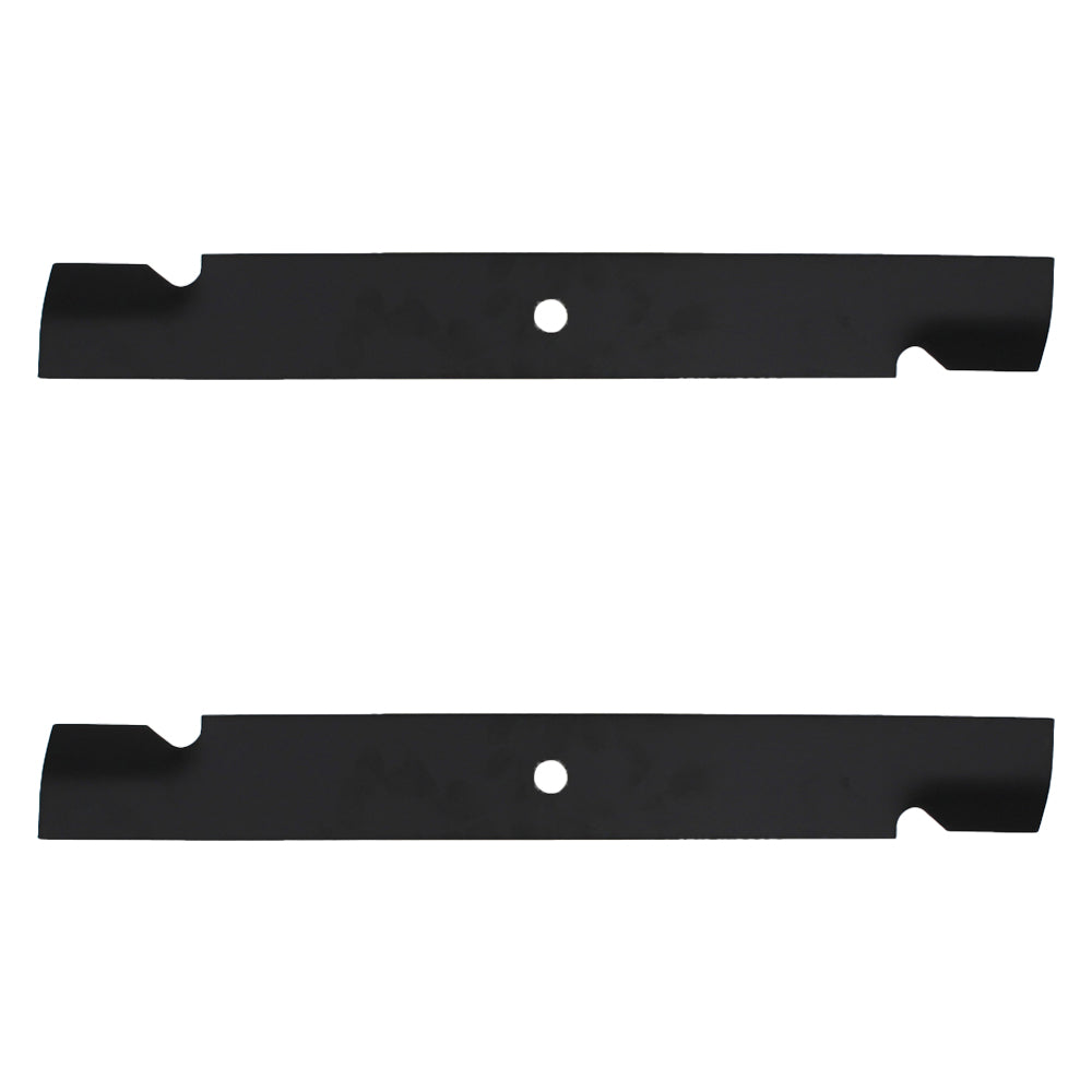 Qty 2: Notched High-Lift Mower Blade
 Fits Bunton Replaces PL7441