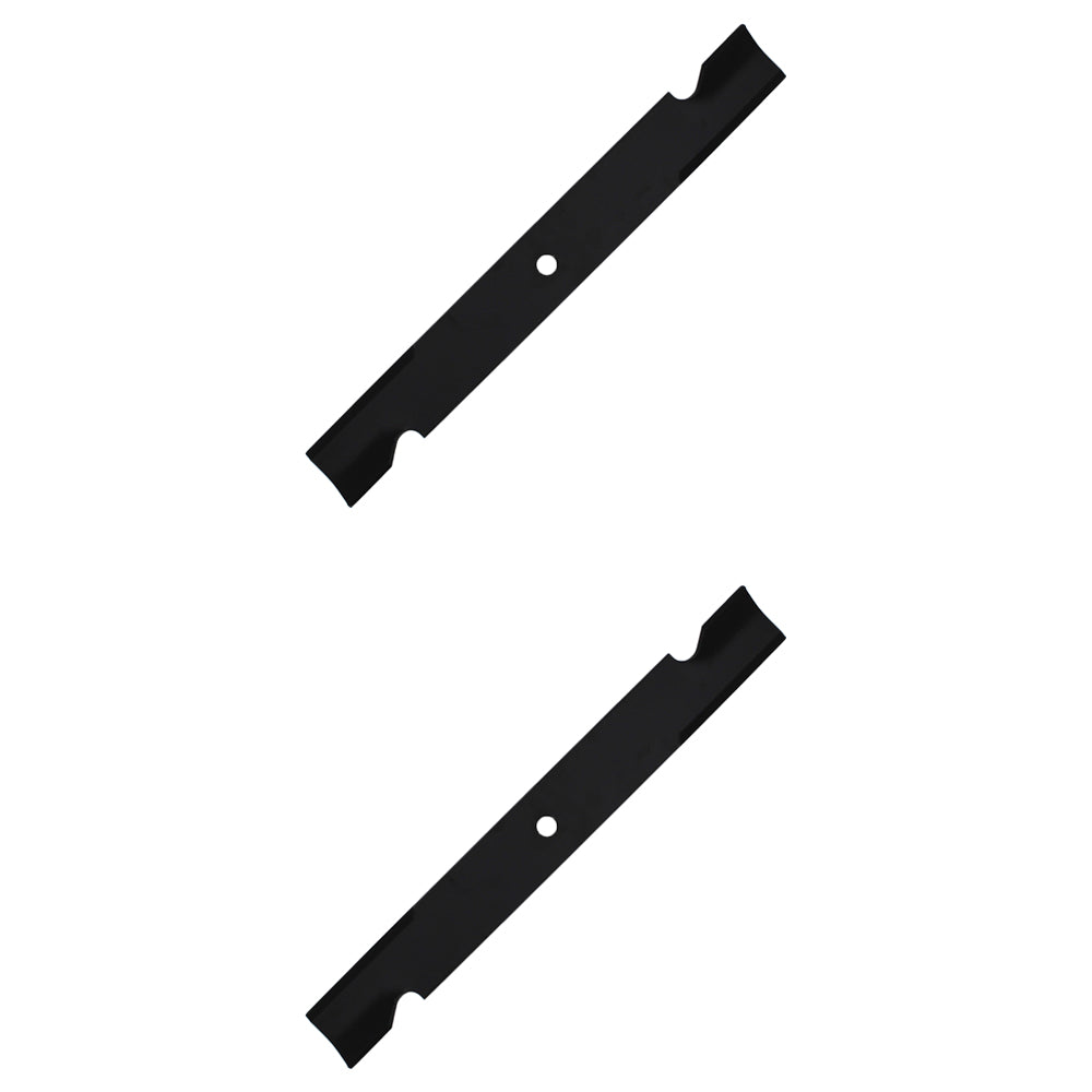 Qty 2: Notched High-Lift Mower Blade
 Fits Gravely Replaces 025124
