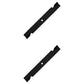 Qty 2: Notched High-Lift Mower Blade
 Fits Exmark Replaces 1-633483