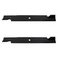 Qty 2: Notched High-Lift Mower Blade
 Fits Bunton Replaces PL7441