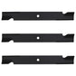 Set of 3 Replacement Blades 20-1/2" X 5/8" - High Lift fits Multiple Models