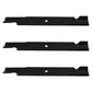 (3) Replacement Blades Fits Dixie Chopper 60" 30227-60 30227-60V