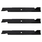 Qty 3: Notched High-Lift Mower Blade
 Fits Bad Boy Replaces 038-2007-00
