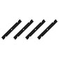 Qty 4: Notched High-Lift Mower Blade Fits Dixie Chopper Replaces 30227-60