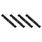 Qty 4: Notched High-Lift Mower Blade Fits Hustler Replaces 794685