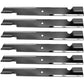 (6) High-Lift Notched Blades Fits Toro Models: Z597 Z500 3 for 60" decks