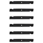 (6) Zero Turn Mower Blades - 60'' - Super Z, X-One - Side Discharge For Hustler