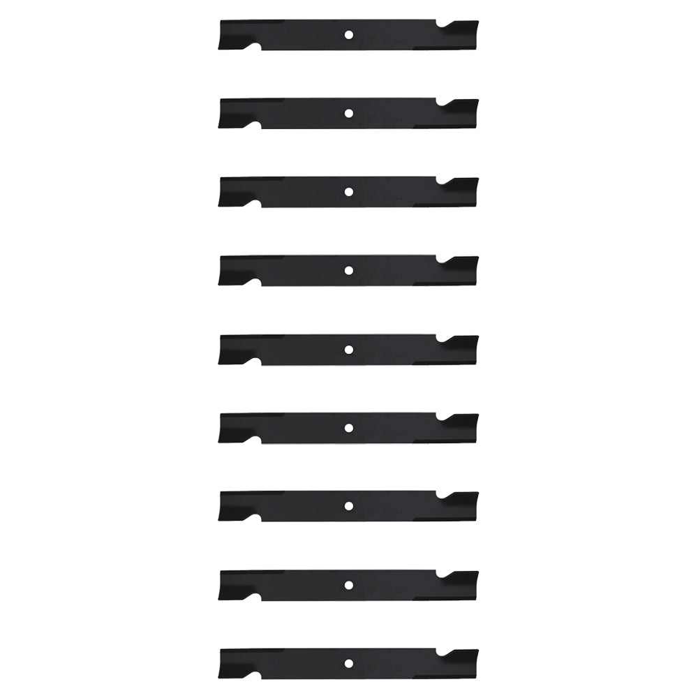 9 EXTENDED EDGE BLADES FOR 60" deck GRAVELY 20-1/2" X 5/8" 03253900, 046999,