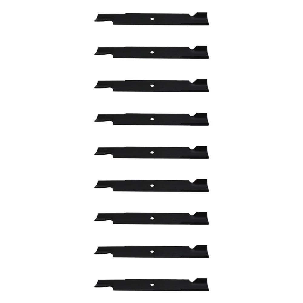 Qty 9: Notched High-Lift Mower Blade
 Fits Bad Boy Replaces 038-2007-00