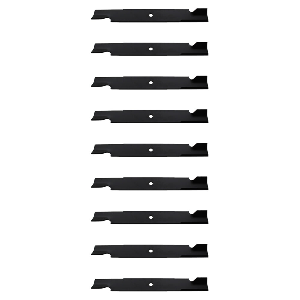 Qty 9: Notched High-Lift Mower Blade
 Fits Bad Boy Replaces 038-2007-00