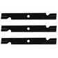 3PK Lawn Mower Blades Set Fits Exmark 60" 92-031 103-6403