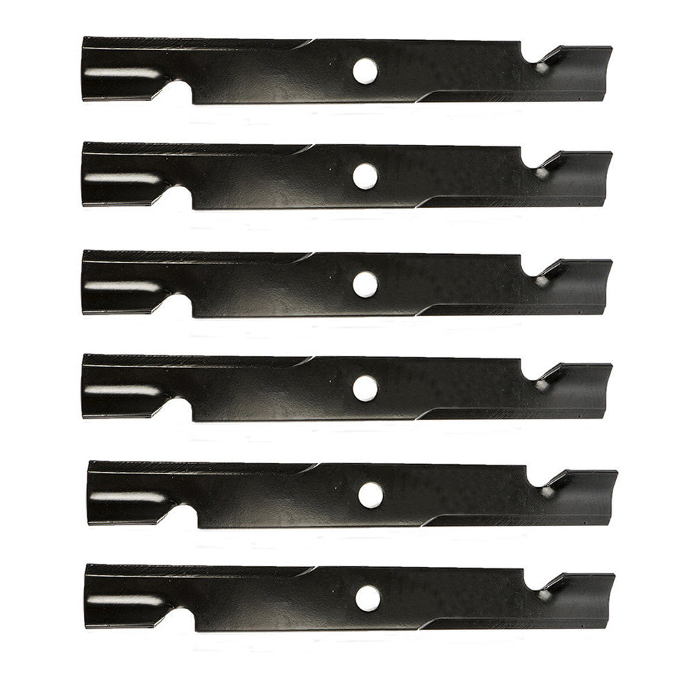 6-Pack Fits Hi-Lift Heavy Duty Notched Blades Fits Exmark 103-6403 for