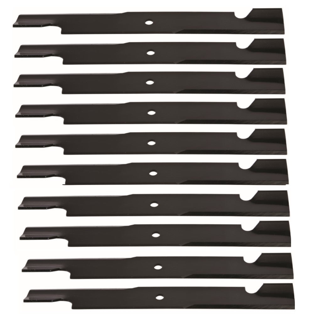 Qty 10: Notched High Lift Mower Blade  Fits Ferris Replaces 1520842