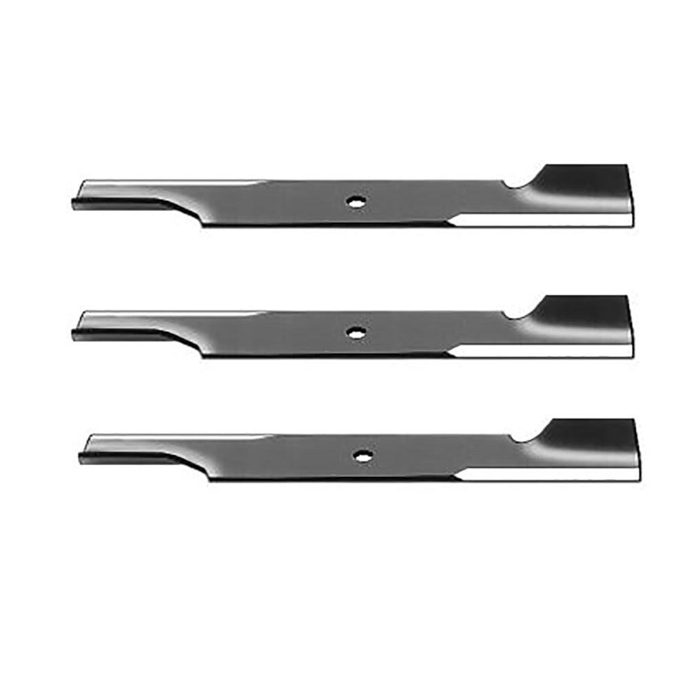 Qty 3: Notched High Lift Mower Blade Fits Ferris Replaces 1520842