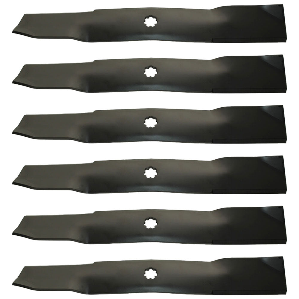 A-B1JD6019 (6) Lawn Mower Blade Fits John Deere